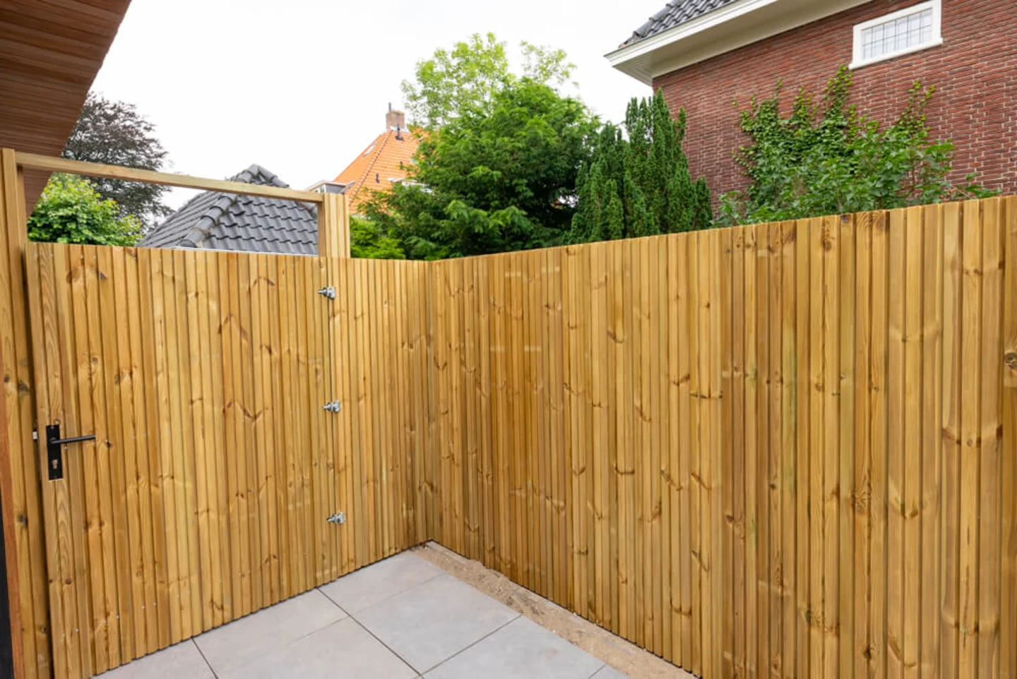 Schutting rabat geimpregneerd