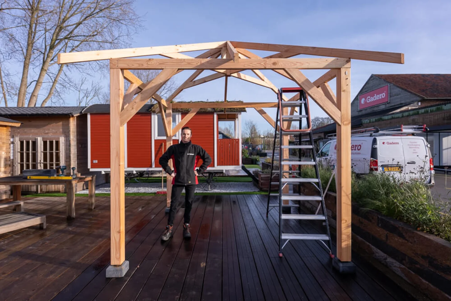 Prieel opbouw montage