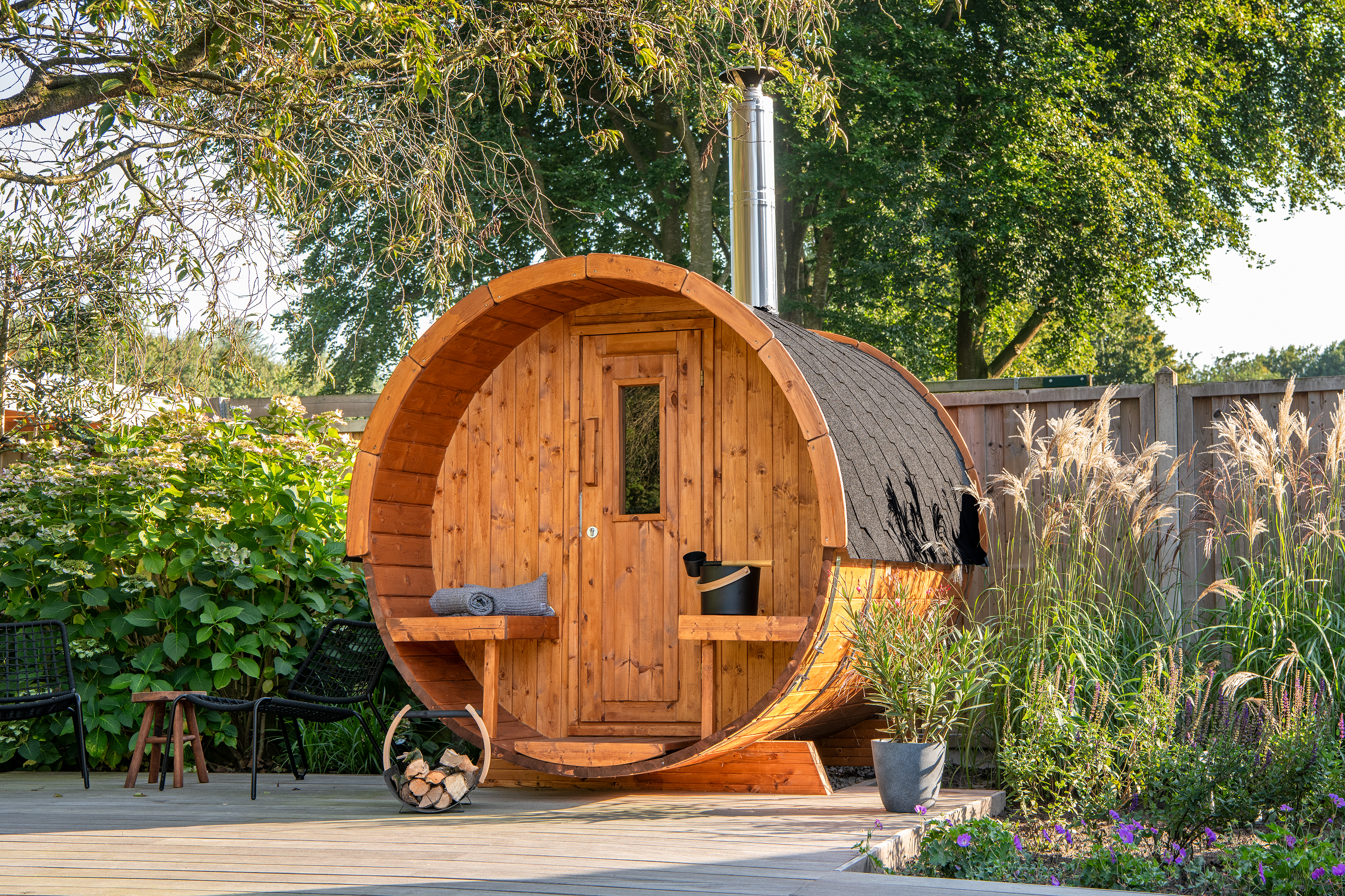 sauna barrel