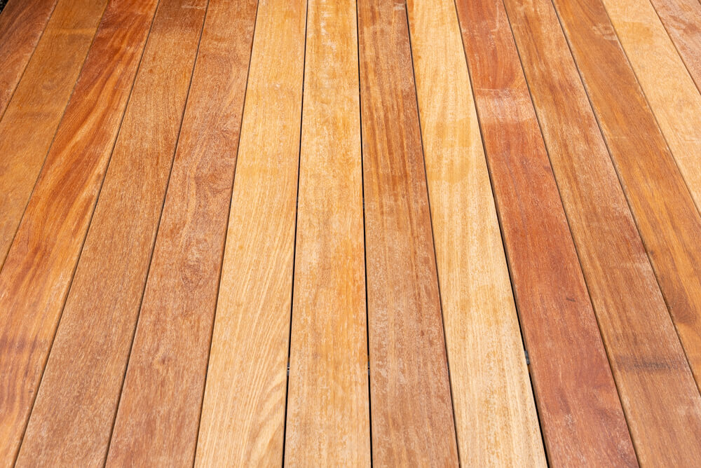 Dakterras van Cumaru planken maken 