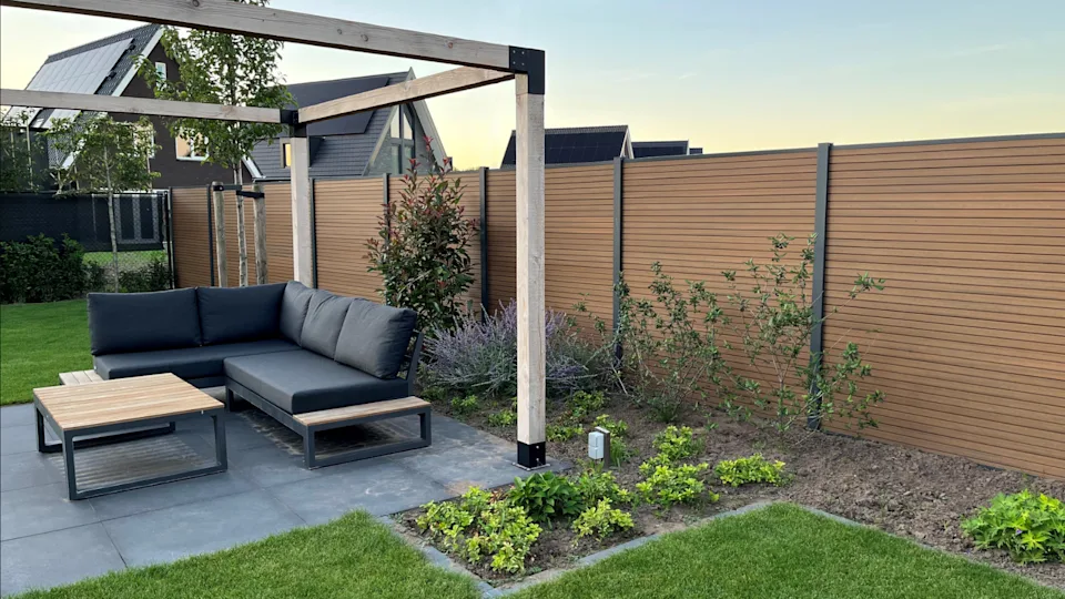 Composiet schutting inspiratie