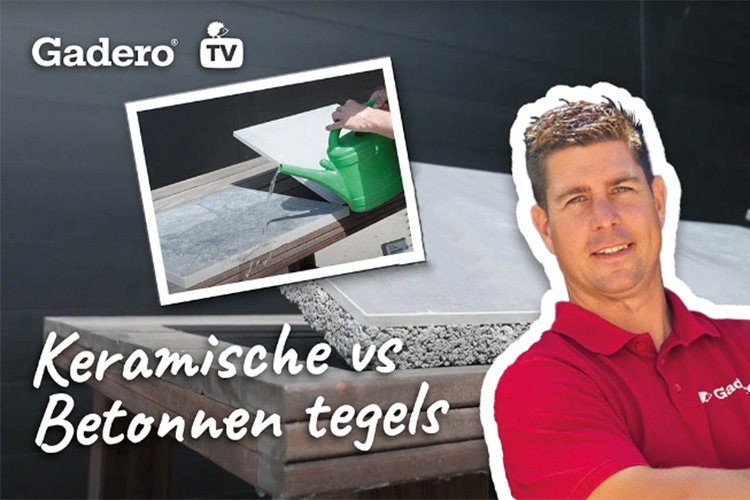 Betontegel vs Keramisch