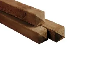 Nobifix houten paal 88x88