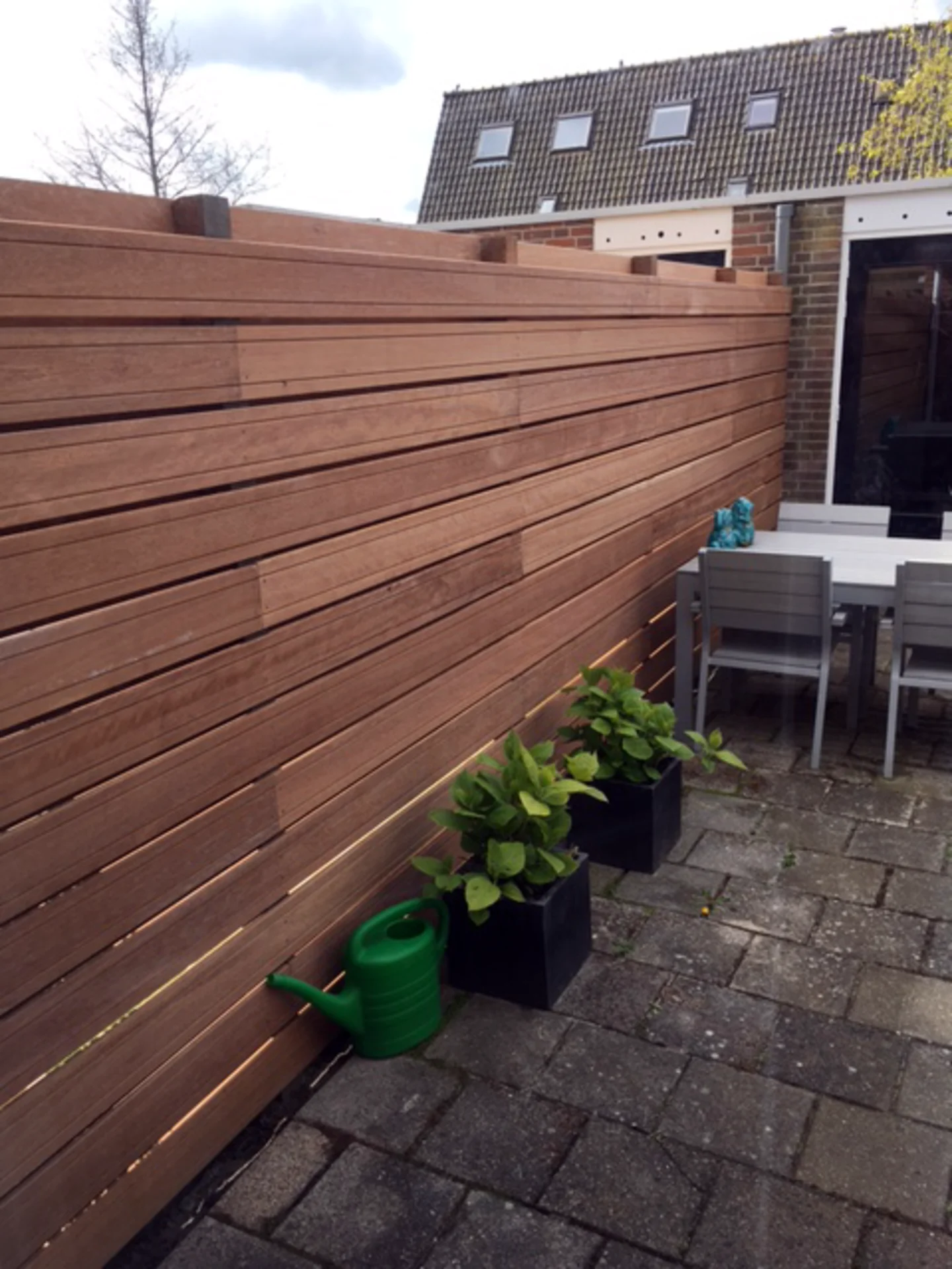 Hardhout schuttingplanken