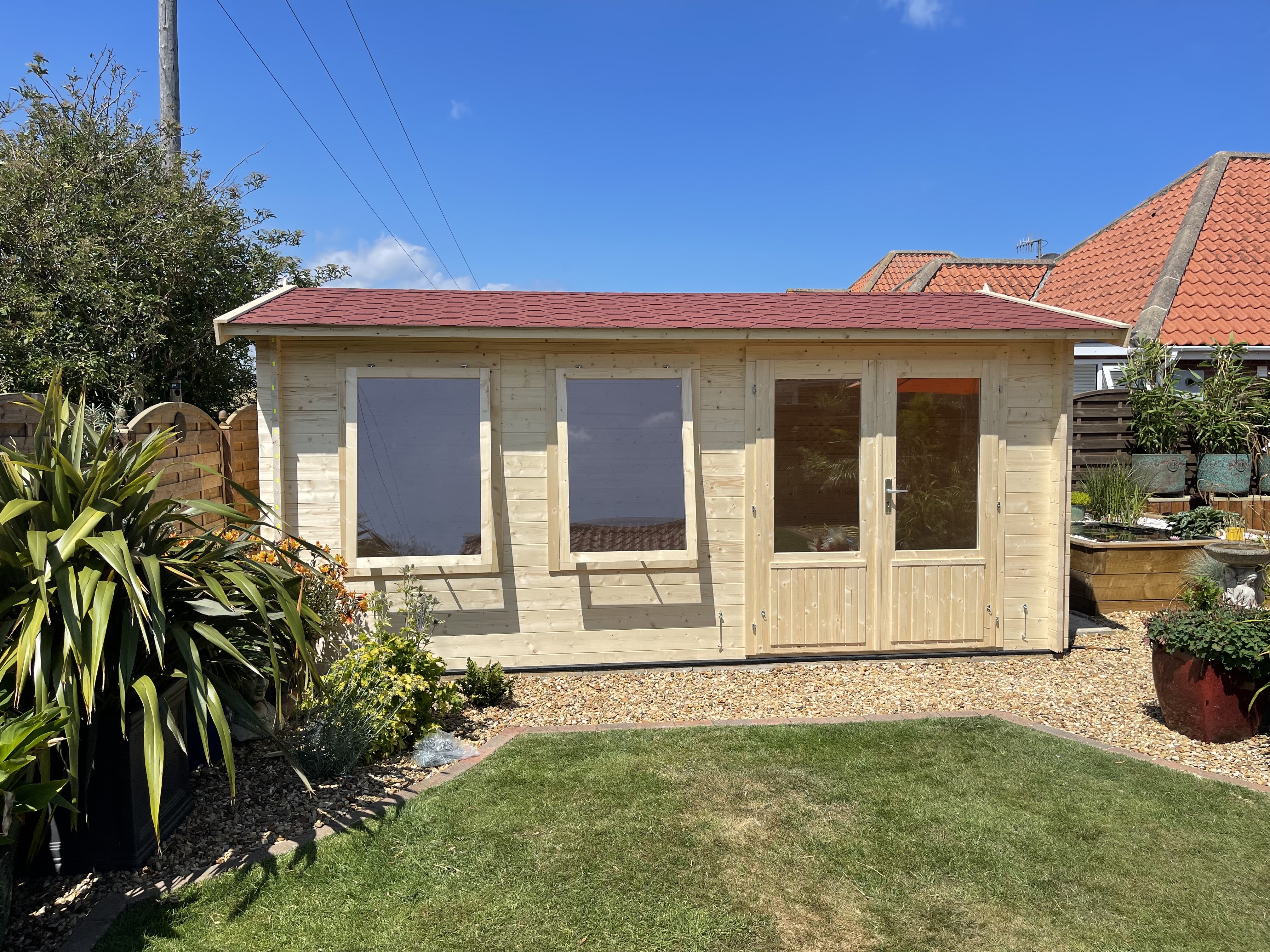 Shannon Log Cabin Install Philip
