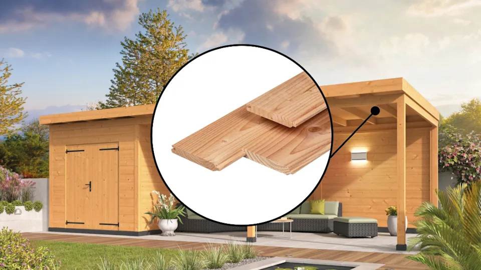 Dakplanken voor overkapping