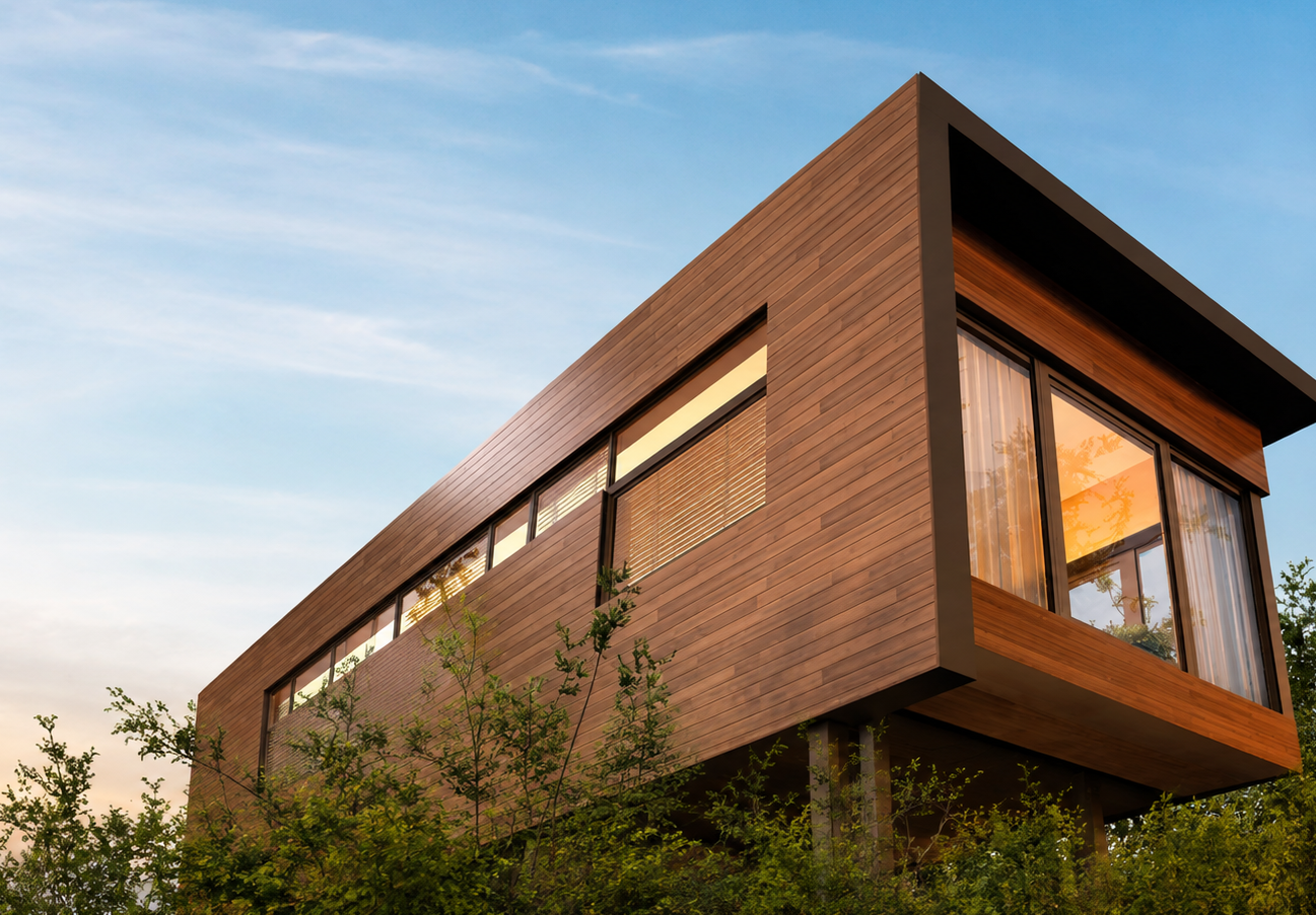 TimbraTech Bardage en Bois Durable