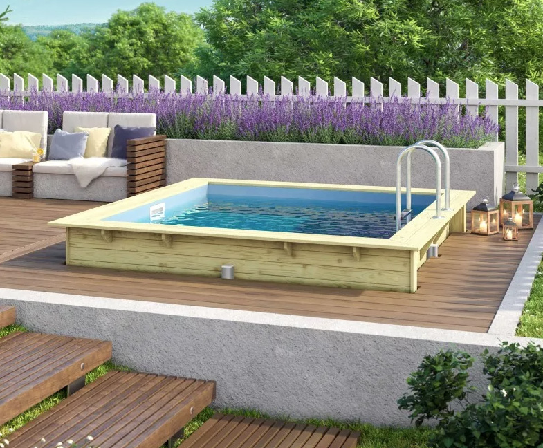 Houten Inbouw Zwembad