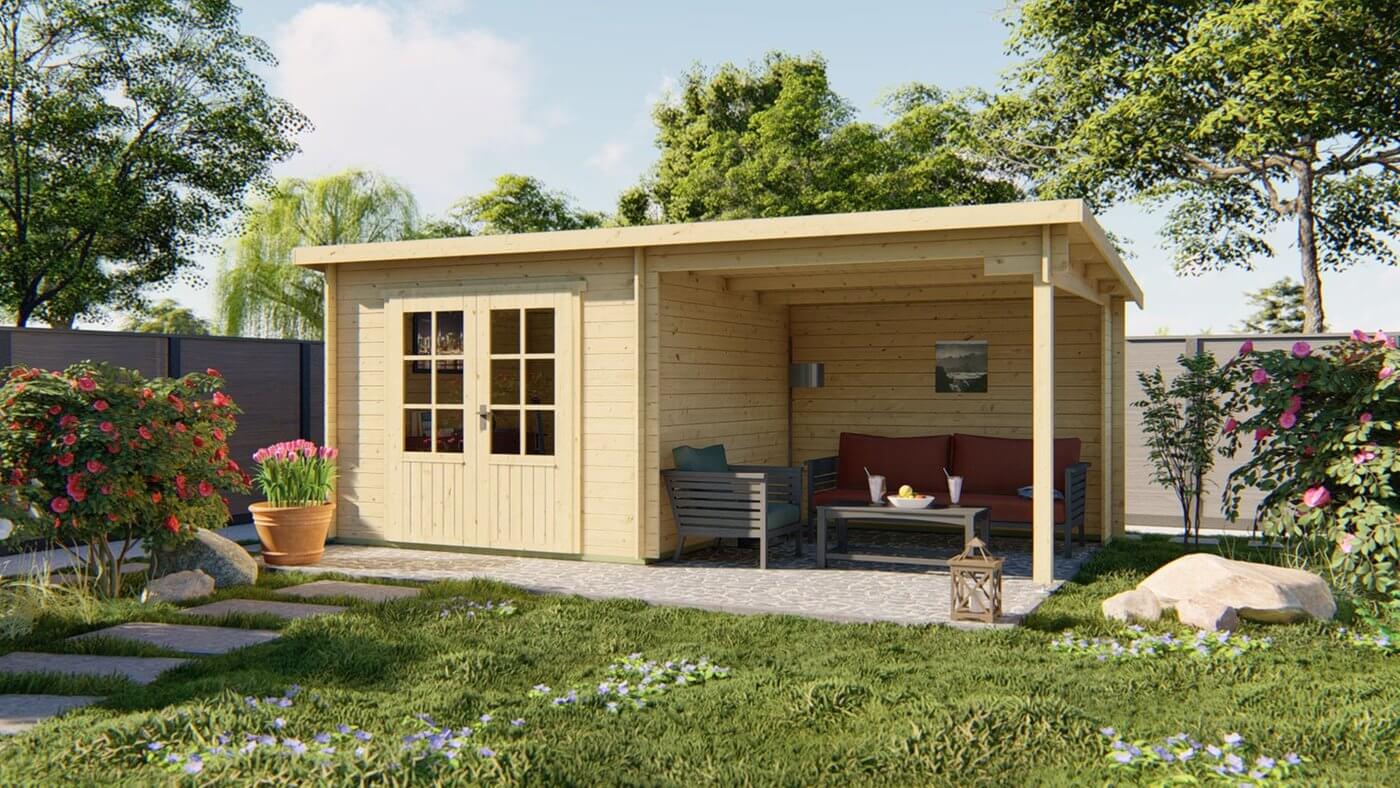 Blokhut chappo sfeerfoto