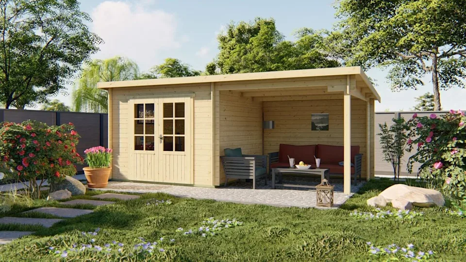 Blokhut chappo sfeerfoto