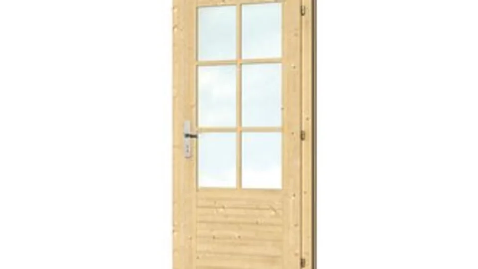 Enkele deur met raam 83x190x42cm