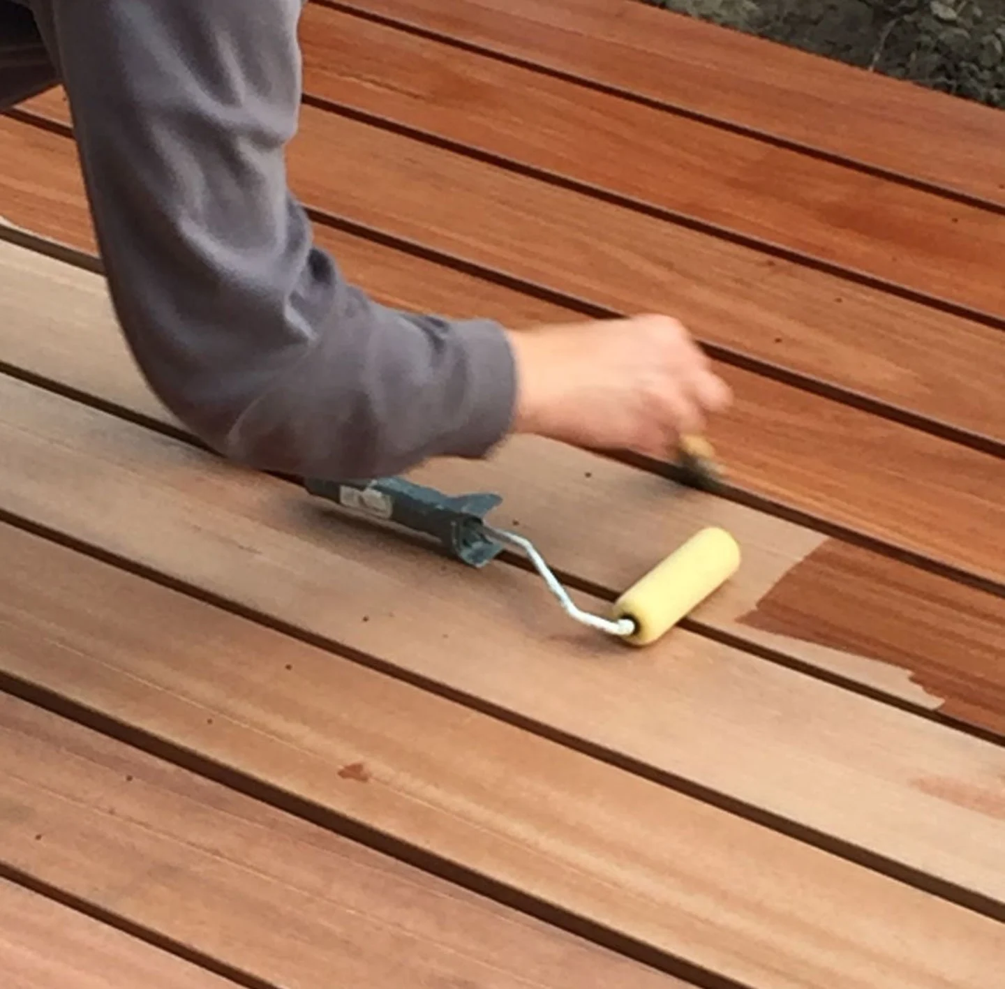 Finishing your decking