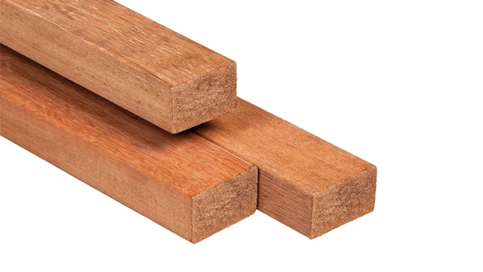 Hardhouten onderbalken