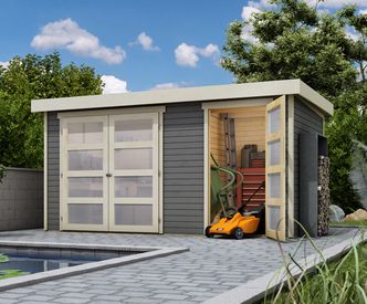 Tuinhuis met twee kamers