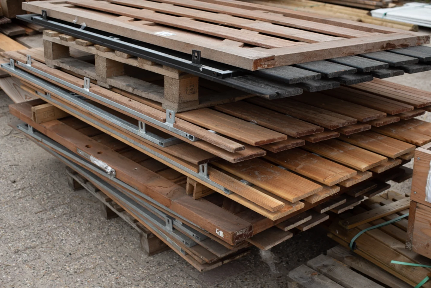 Pallet tuindeuren