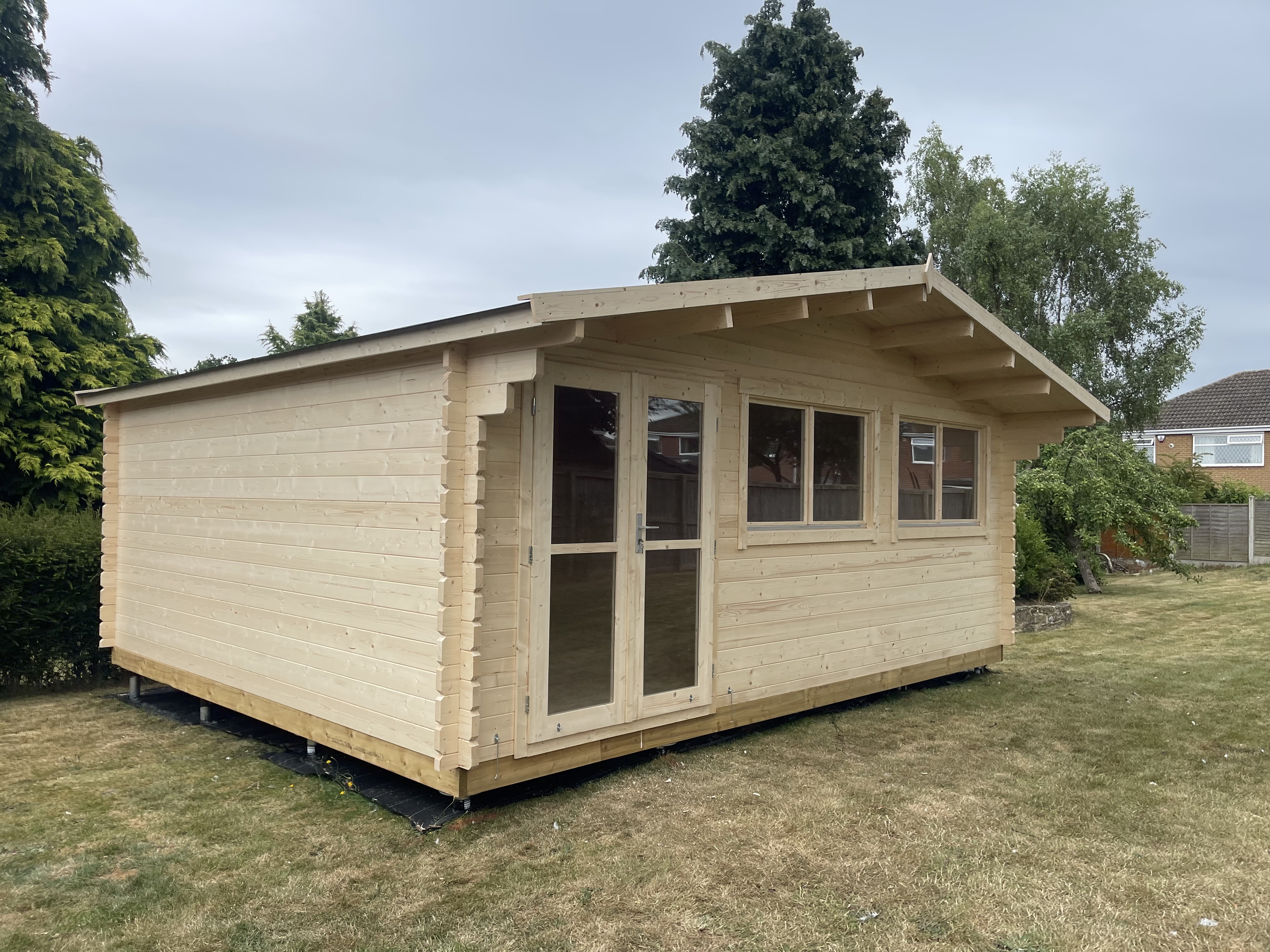 Truus Log Cabin Install Philip