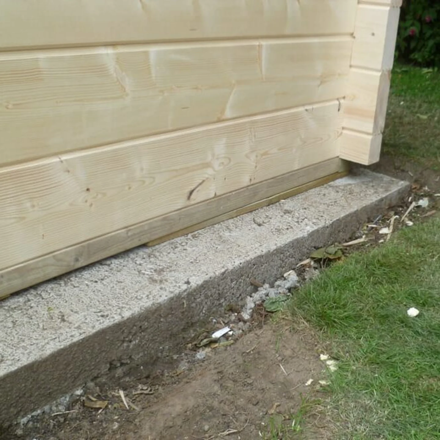 Good support for log cabins