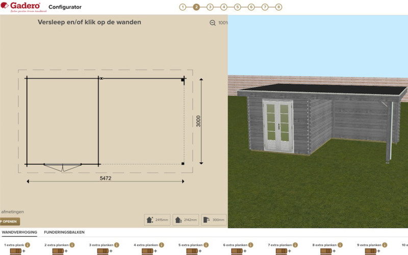 Gadero Woodpro Configurator