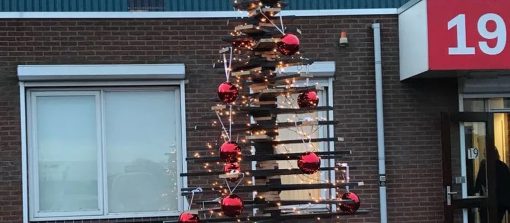 Houten kerstboom xl