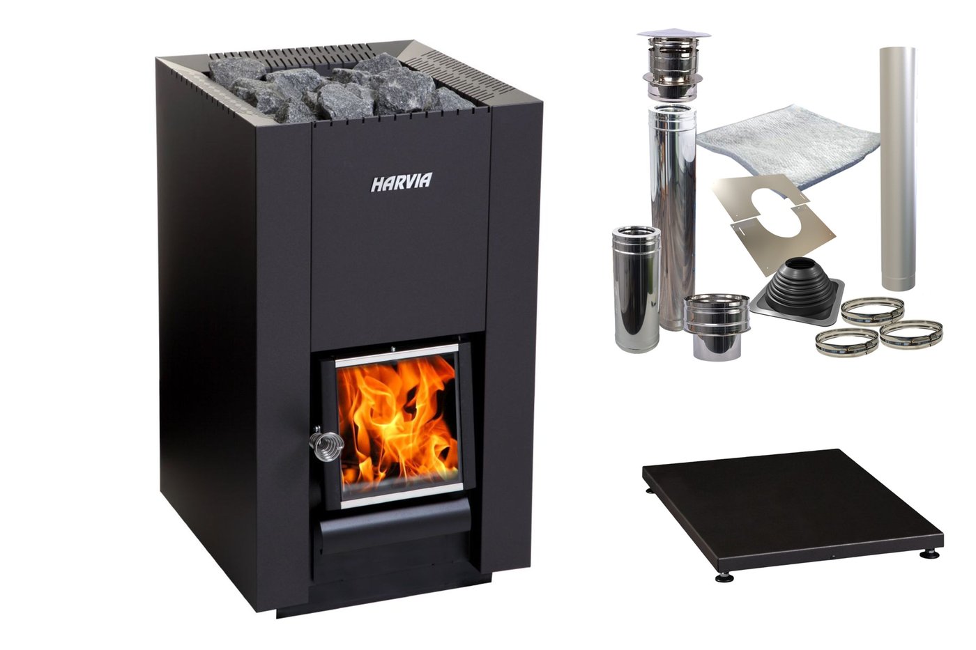 Harvia linear 18 compact RVS