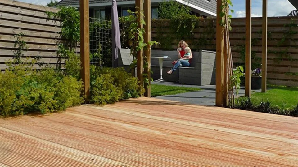 Douglas vlonderplanken