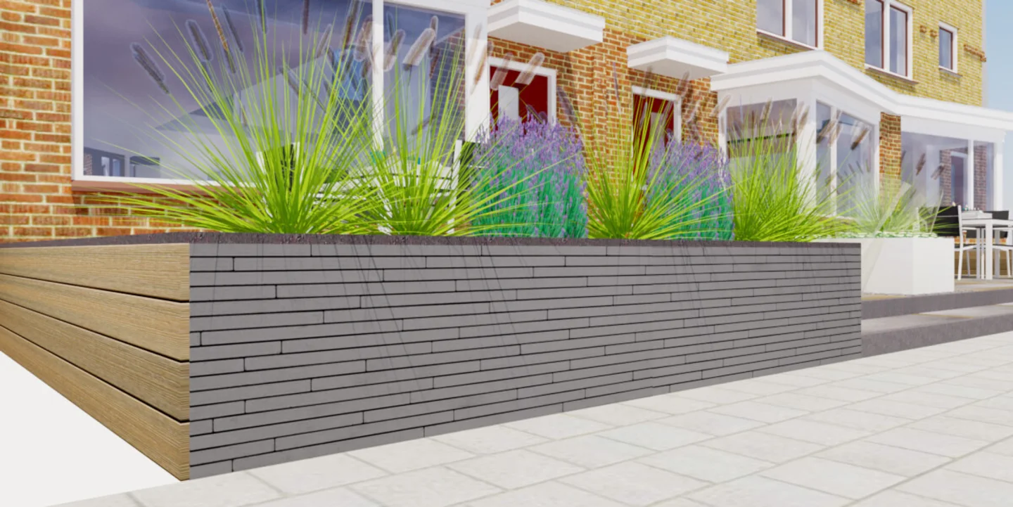 Tuinontwerp Kleine Voortuin