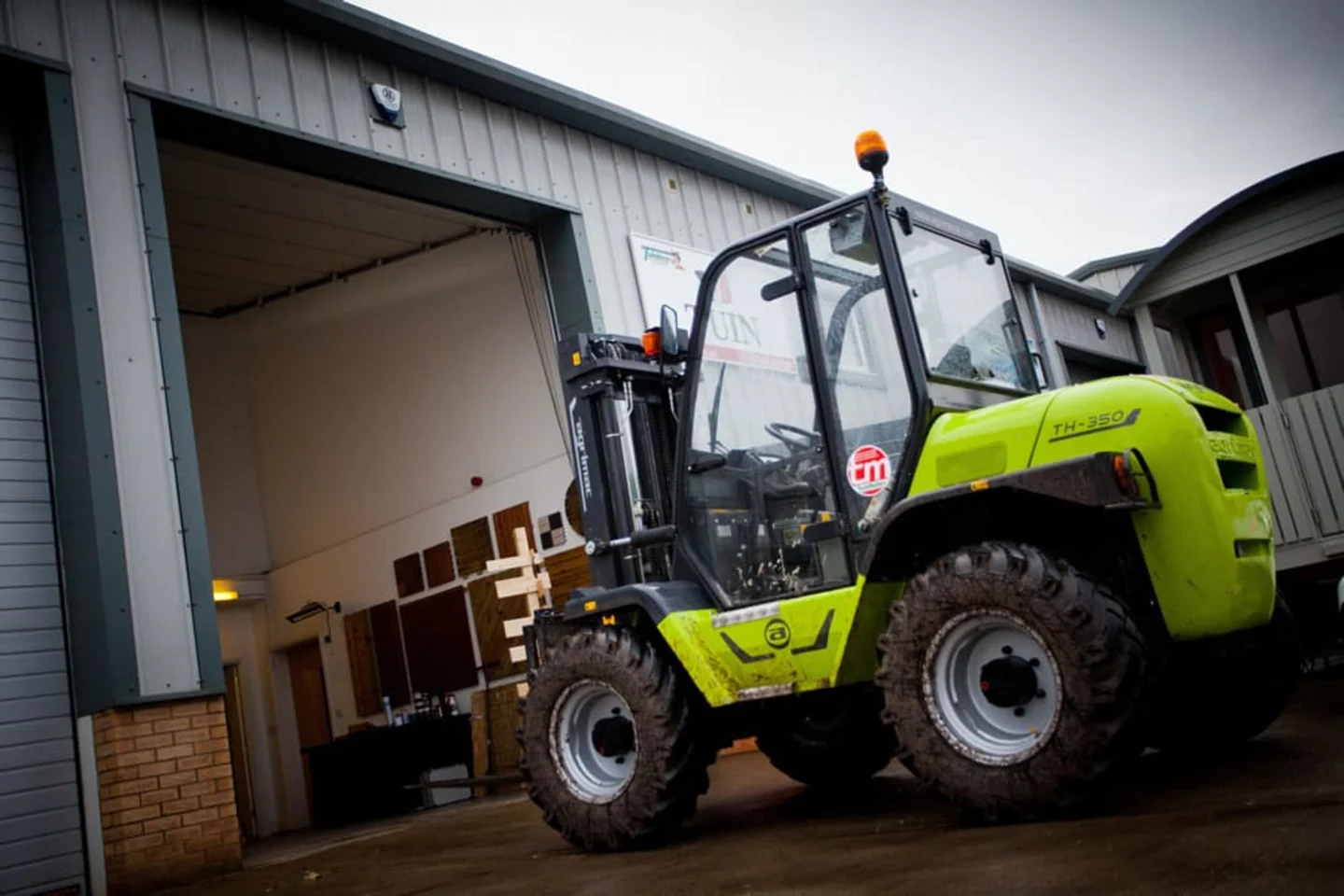 Showsite-tuin-forklift