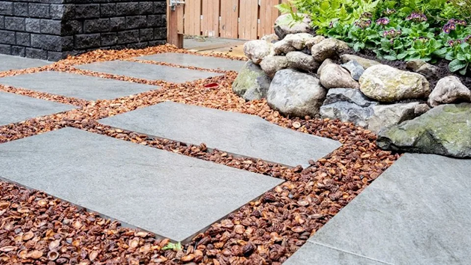 Keramische terrastegel Cera3Line Pietra Serena Grey 60x60x3cm