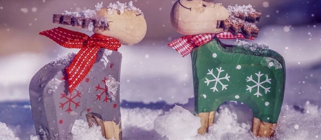 rendieren houten kerstversiering maken