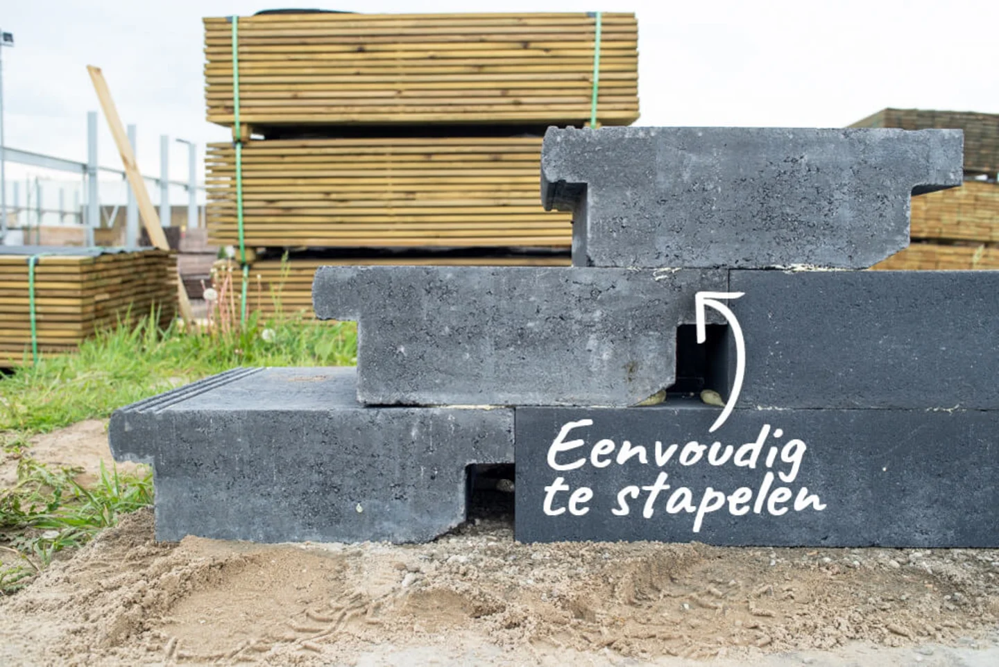 Betonnen Trap