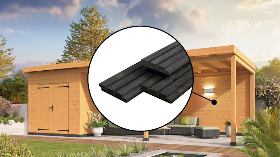 Wanden voor overkapping