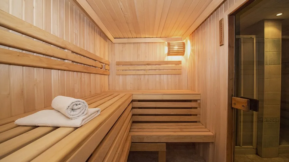 sauna binnenkant