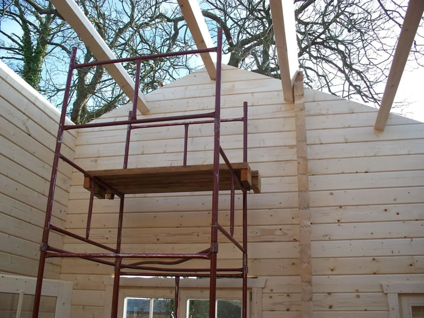 Log cabin pulins
