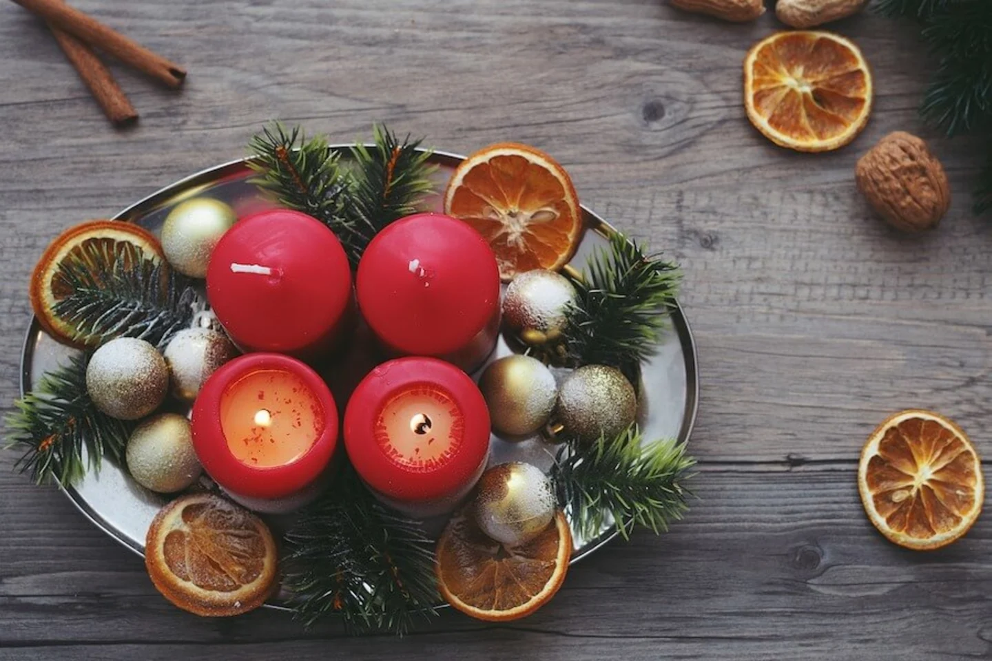 kerstballen als kerstversiering