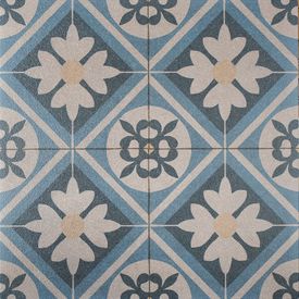 designo 60x60x3cm mosaic blue blauw gardenlux