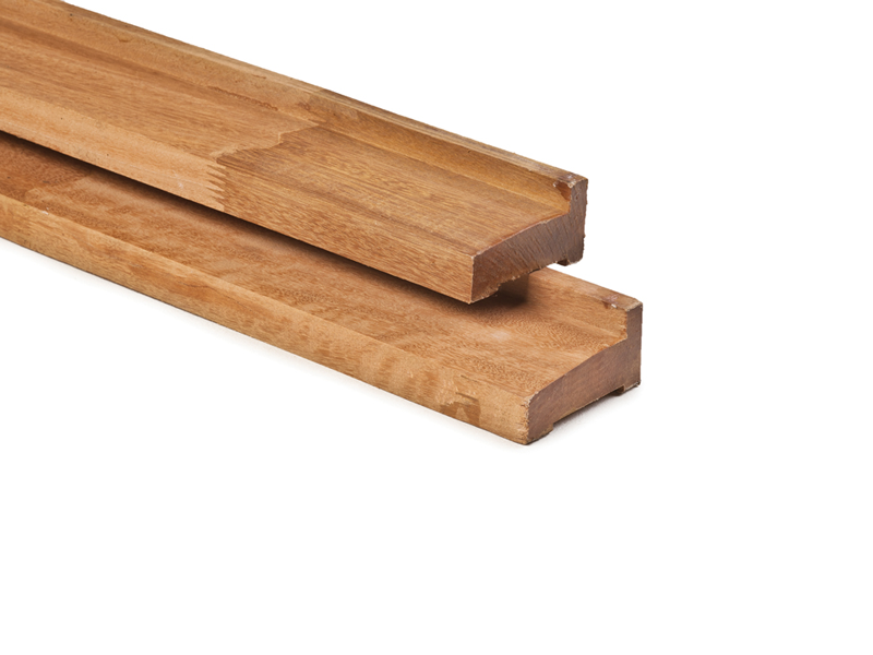 Hardwood foundation beams