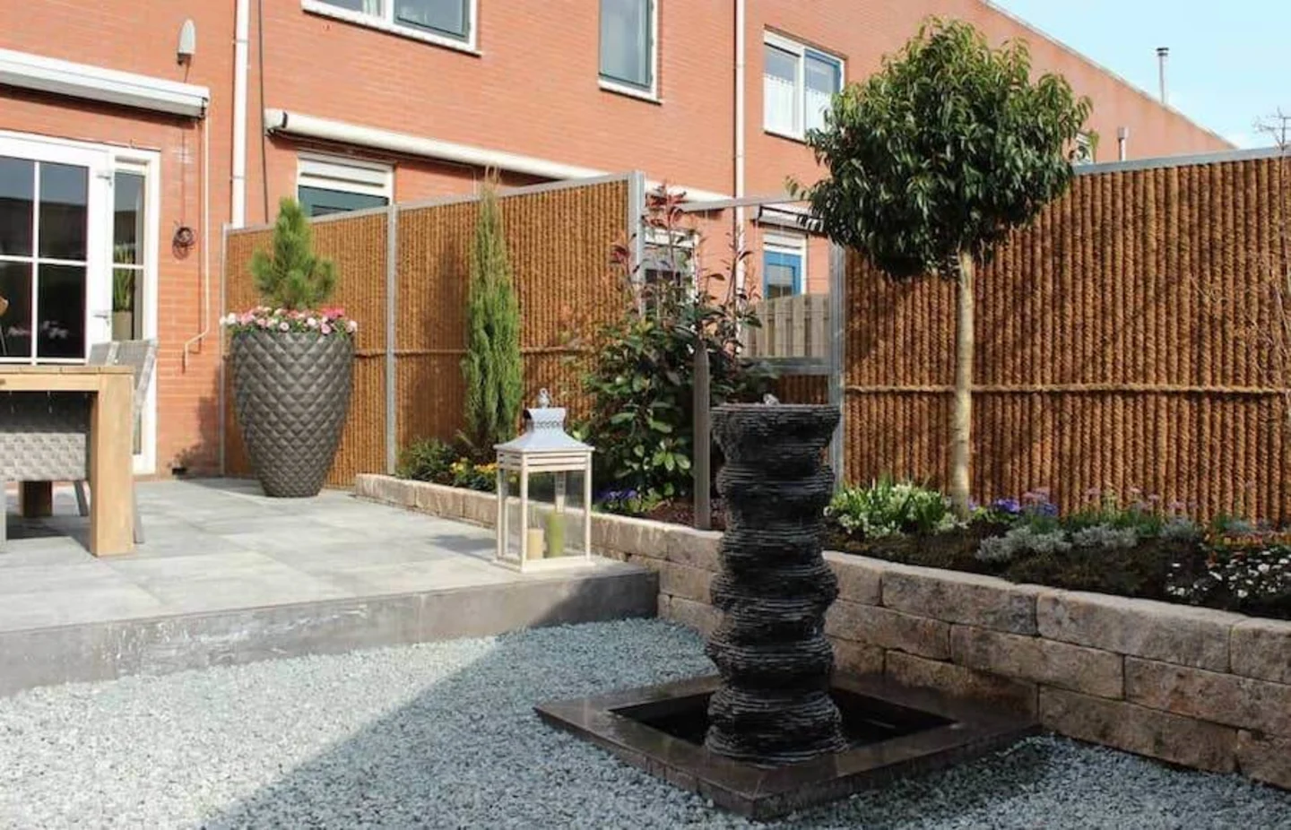 Kokos tuinscherm schuttingen kokowall