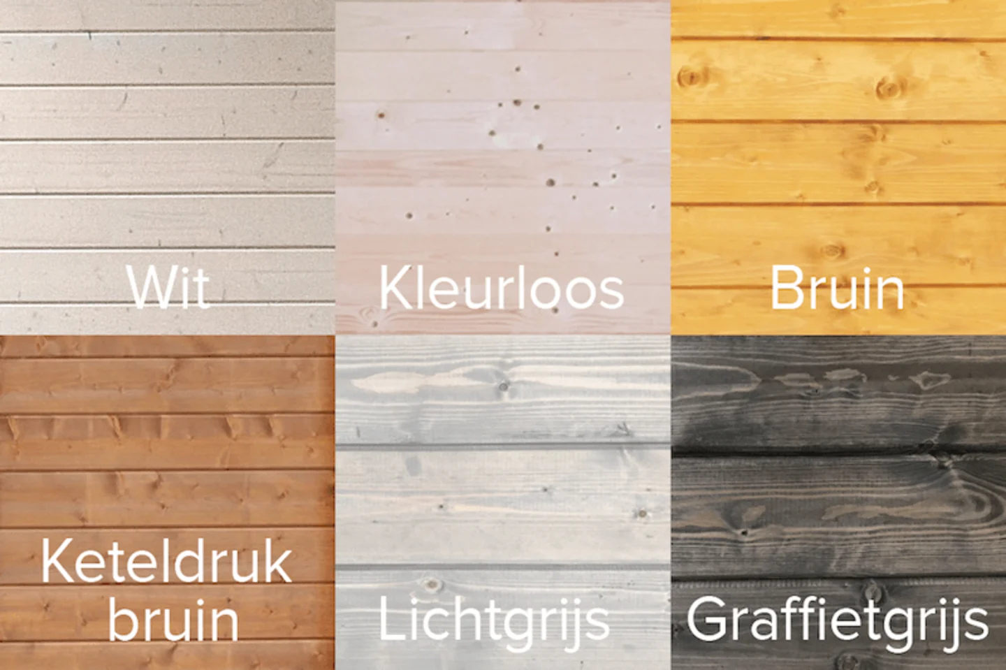 Kleuren zelf blokhut ontwerpen