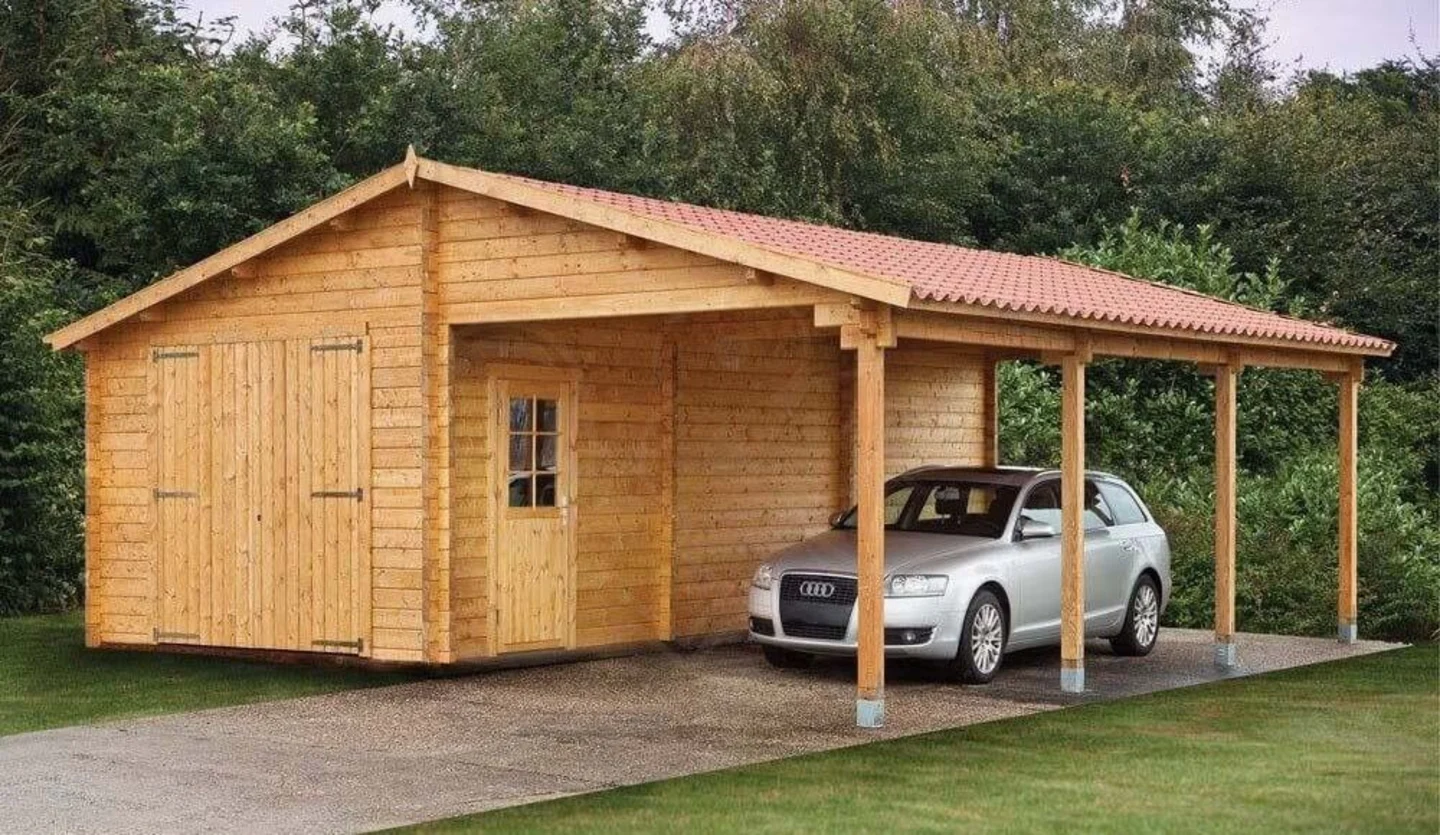 berggren houten carport