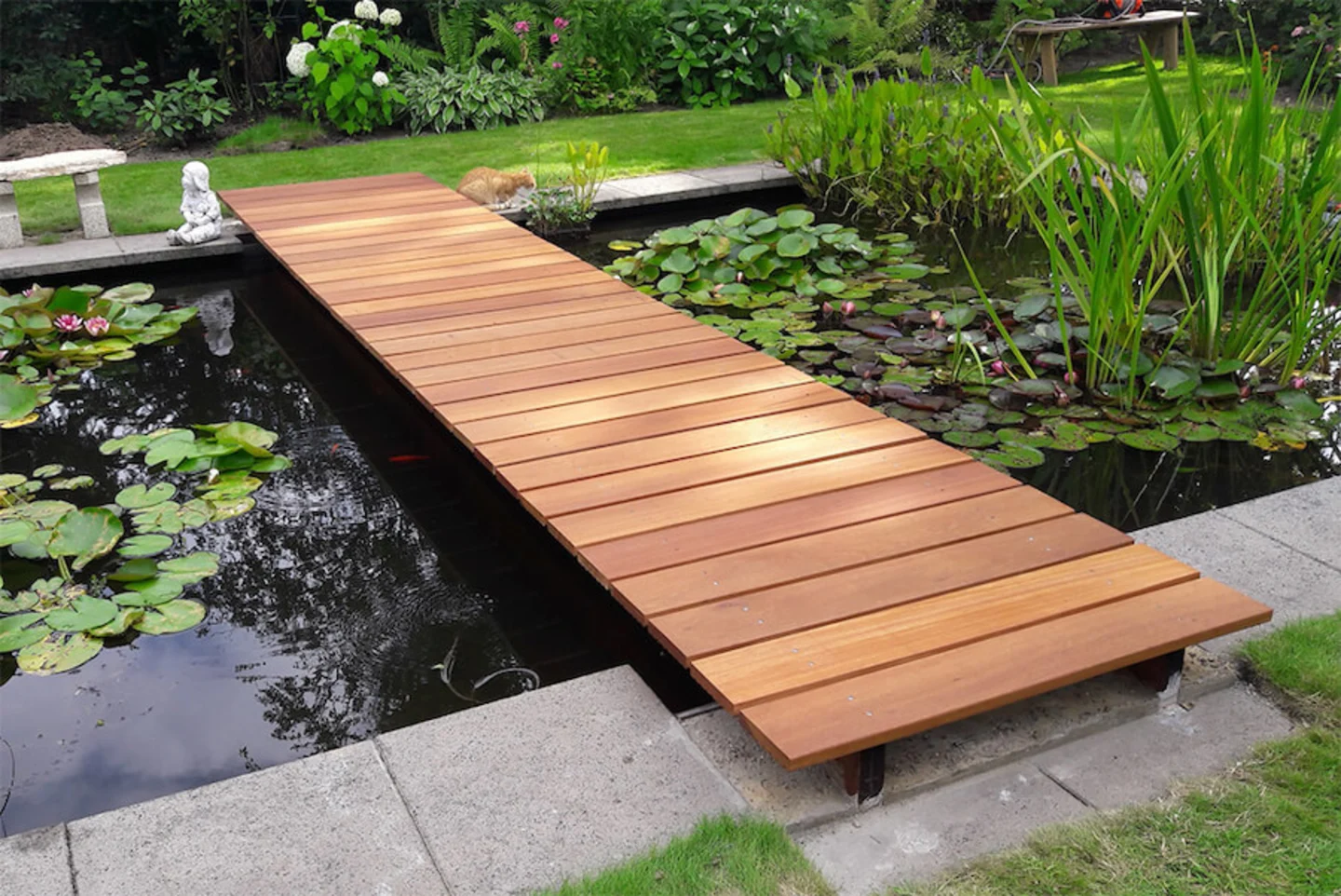 vlonderplank bankirai brug