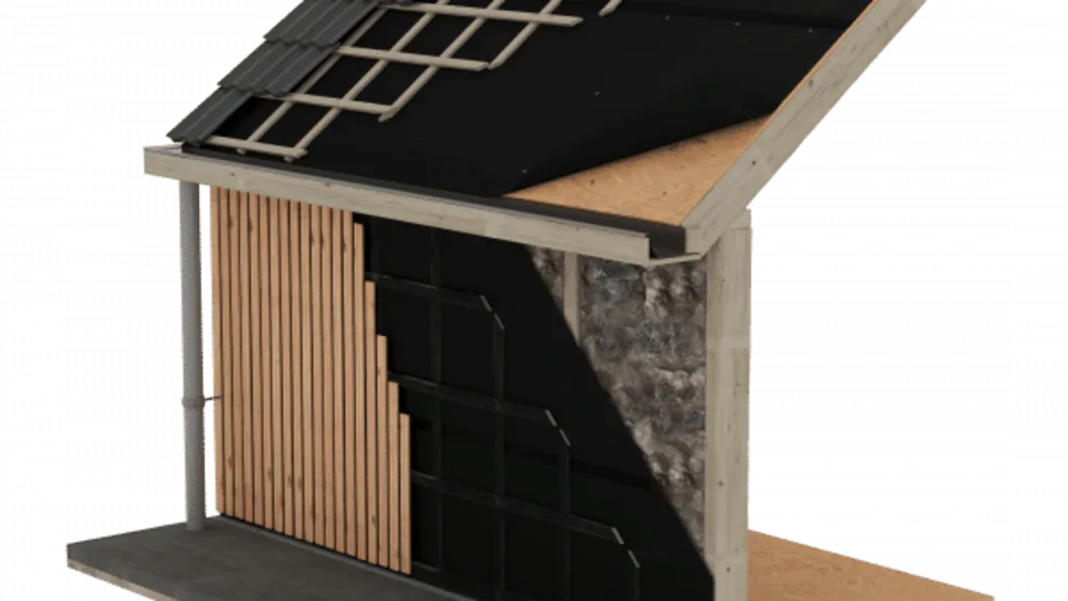 Bouwfolie/Gevelfolie