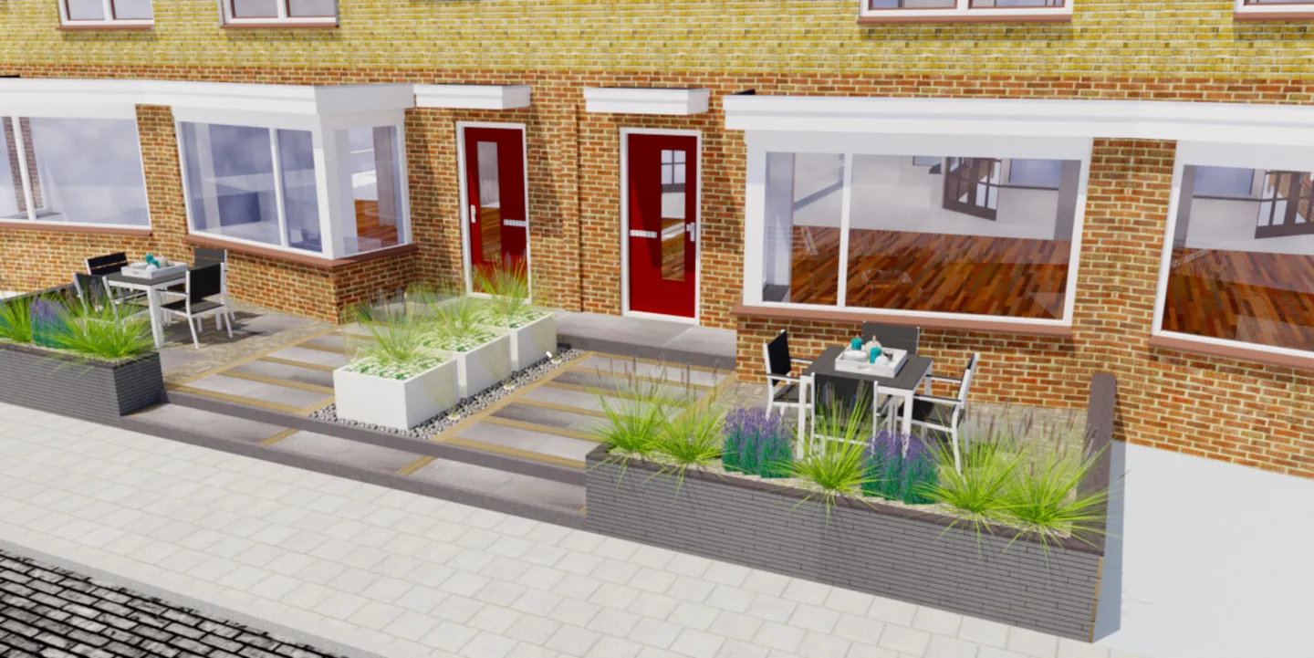 Tuinontwerp Kleine Voortuin