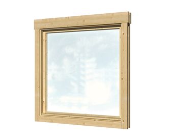 Uitzetraam voor blokhut 49x49x28cm