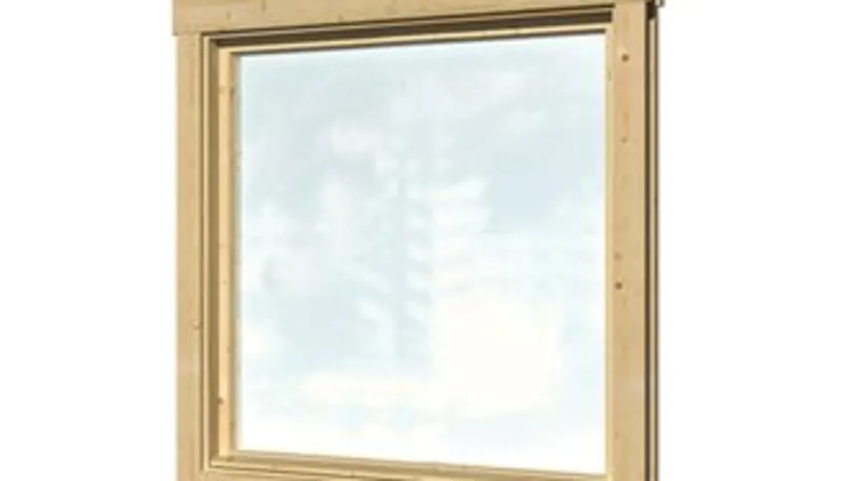 Uitzetraam voor blokhut 49x49x28cm