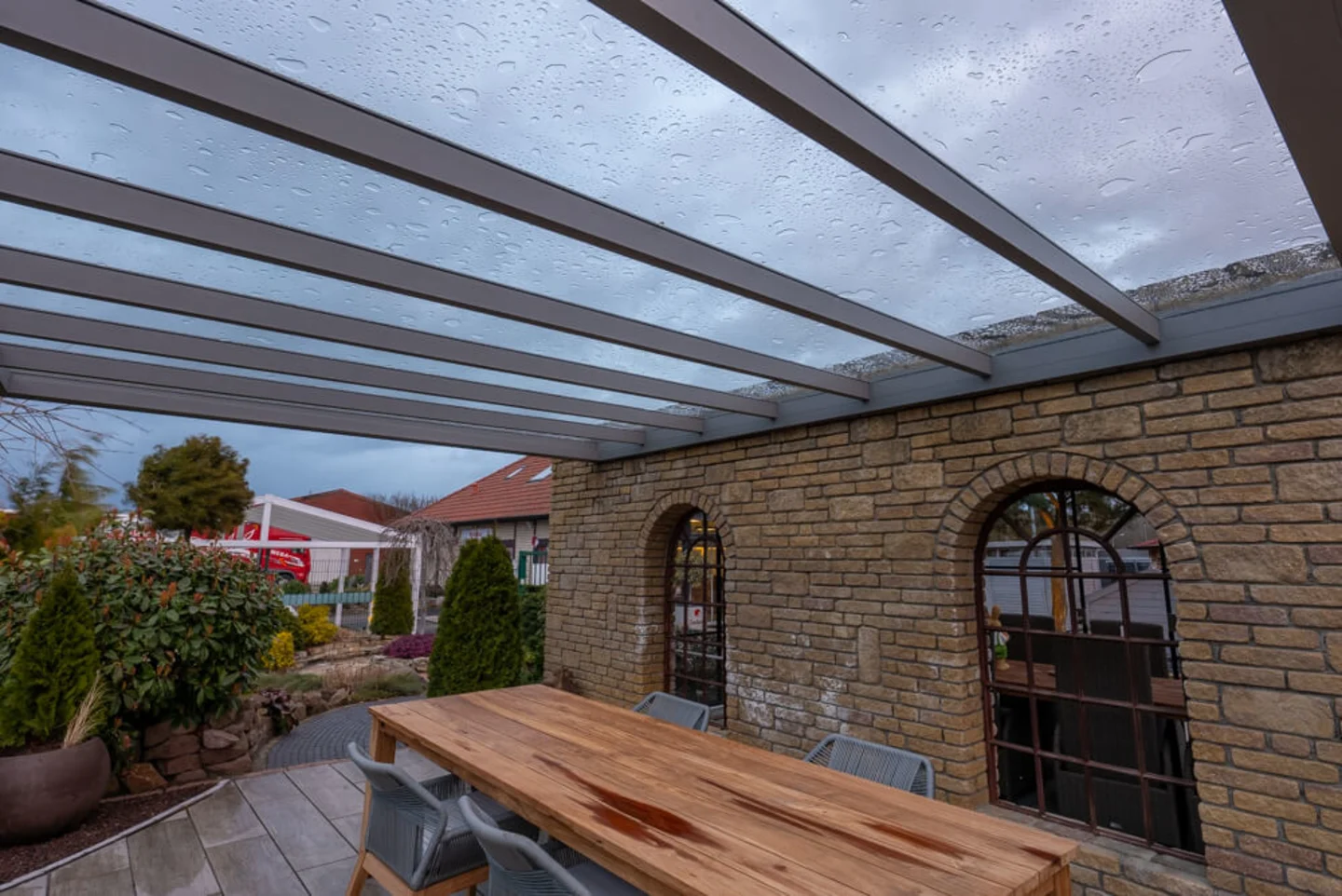 Aluminium Flat Roof Veranda