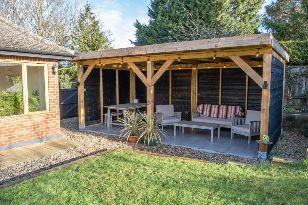 Modern Maaseik Timber Gazebo