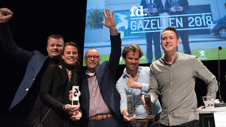 FD Gazellen Noord Nederland winnaars middel 