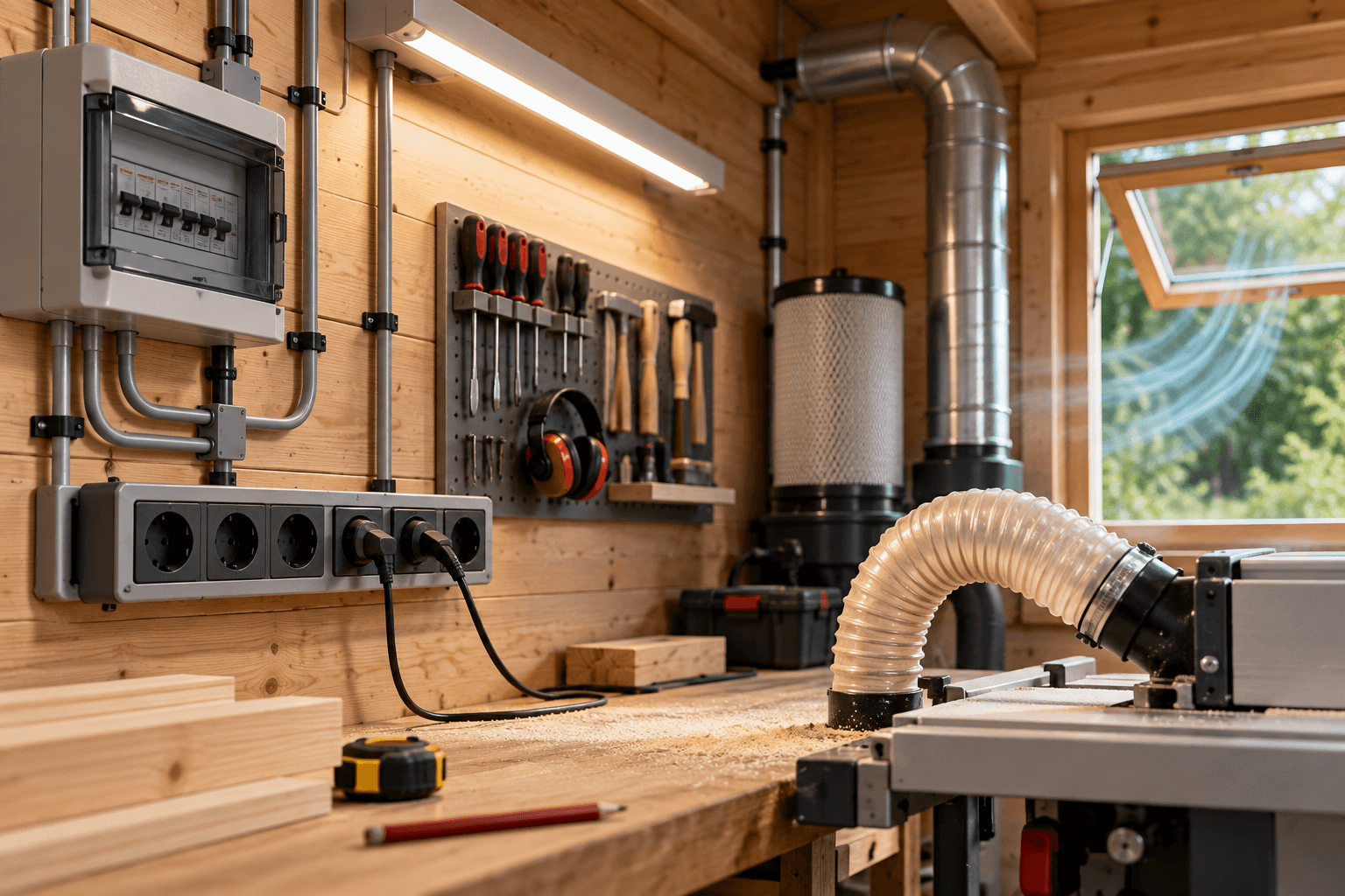 Elektriciteit in je werkplaats