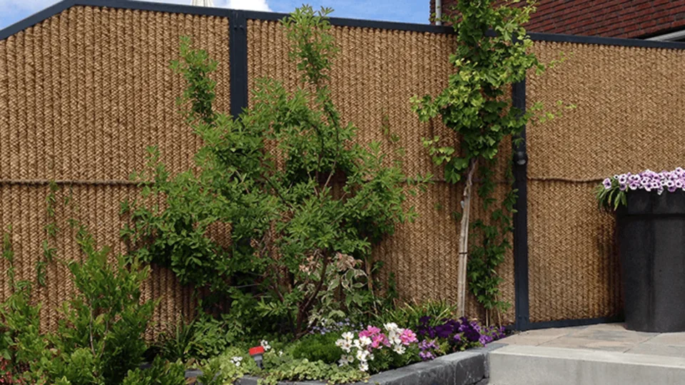 tuinschermen schuttingen kokowall kokos tuinscherm