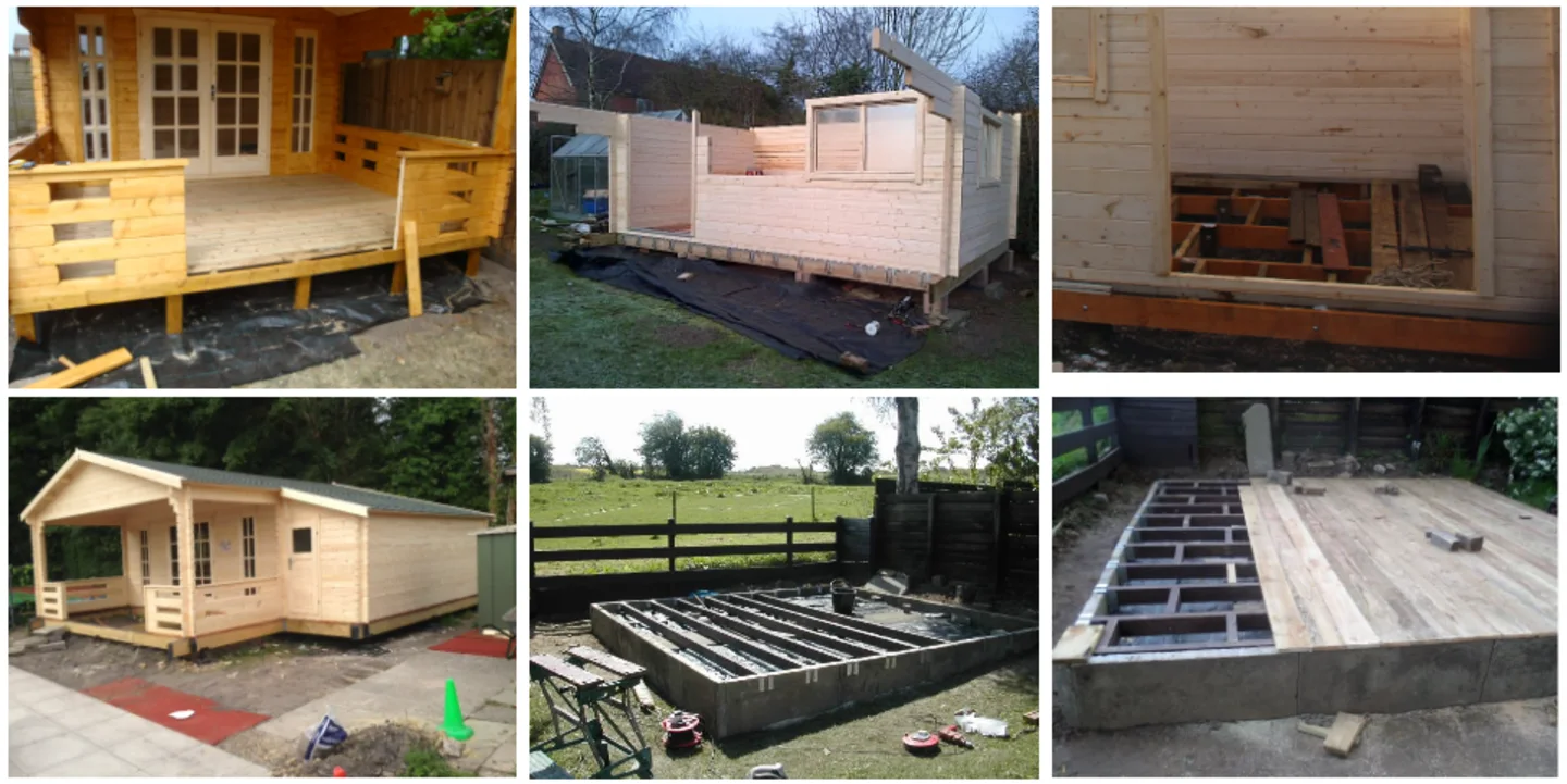 Timber base frames examples 2